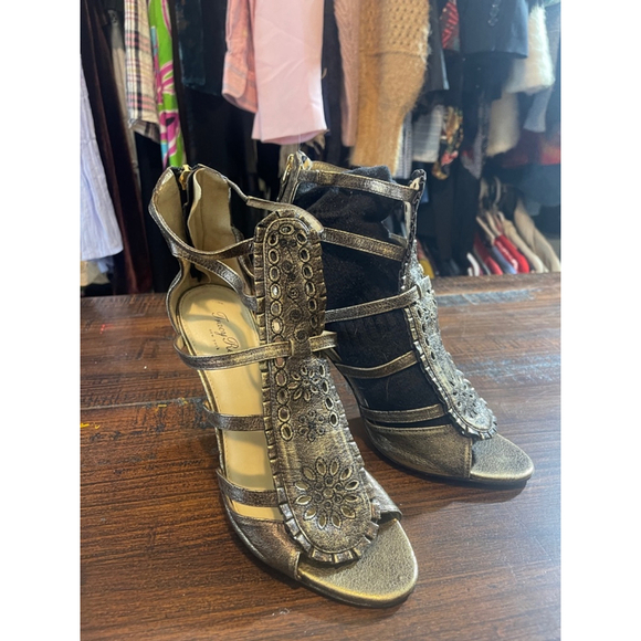 Tracy Reese Shoes - Tracy Reese New York Heels Leather Size 39.5